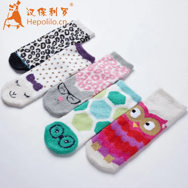 HEPOLILO Animal Design Women Socks Custom Logo Christmas Socks Mens Stocking