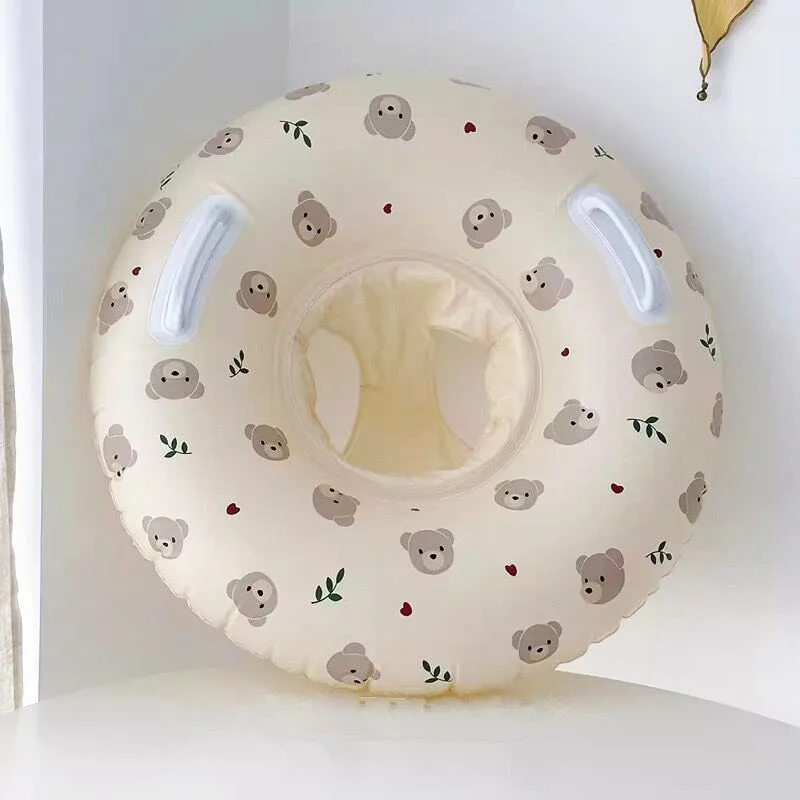 Wholesale Cartoon Bear Rabbit Swimming Ring kids Water Armpit Baby Swimming Arm Ring Inflatable Pool Float