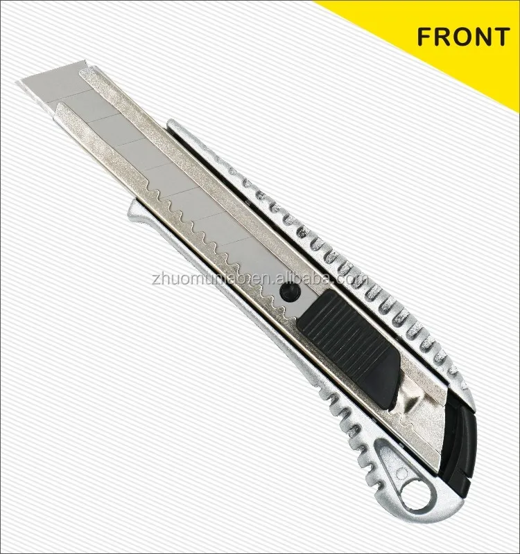Professional 18MM Safety Retractable Box Cutter Utility Knife