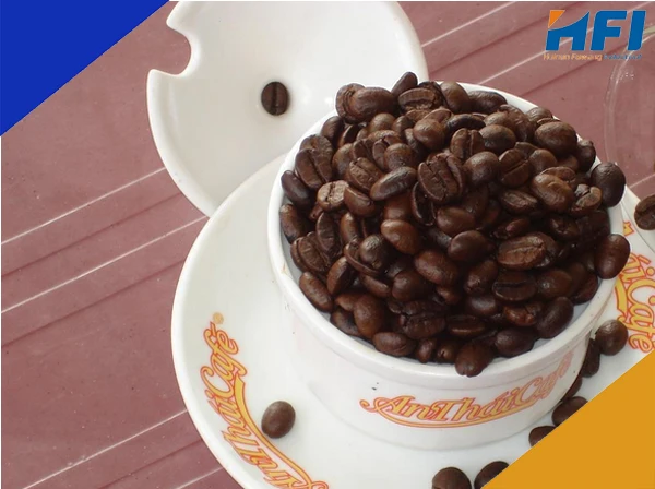 Зерновая кофе Арабика жареные кофейные зерна используются для капсулы