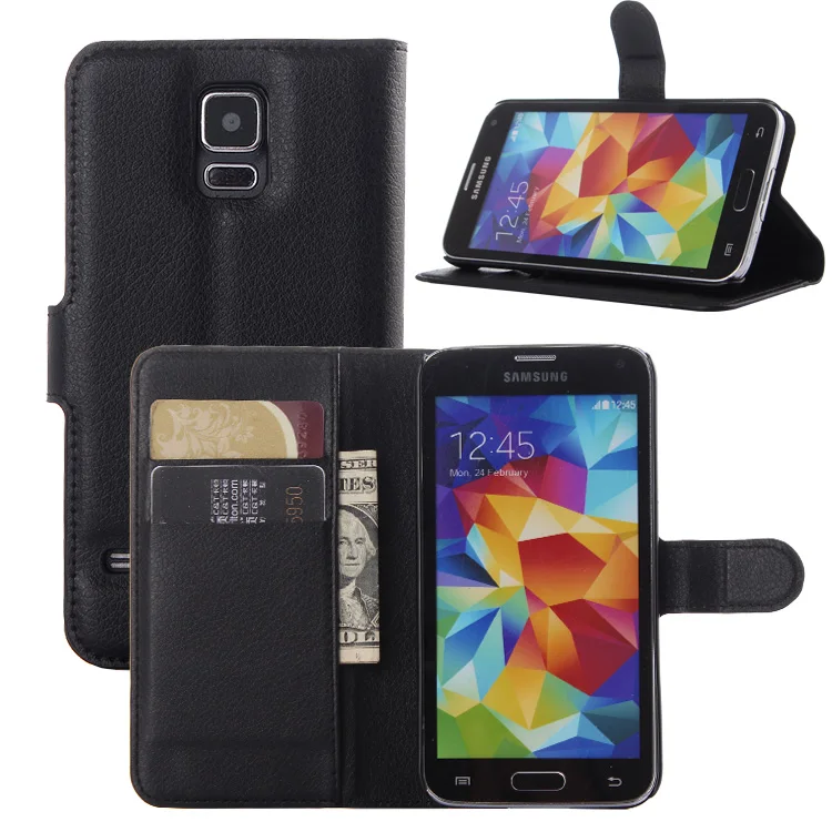 
Для Samsung Galaxy S5 Чехол для Samsung S5 NEO Galaxy S5 NEO Флип PU кожаный бумажник Защитный силиконовый Магнитный чехол для телефона 