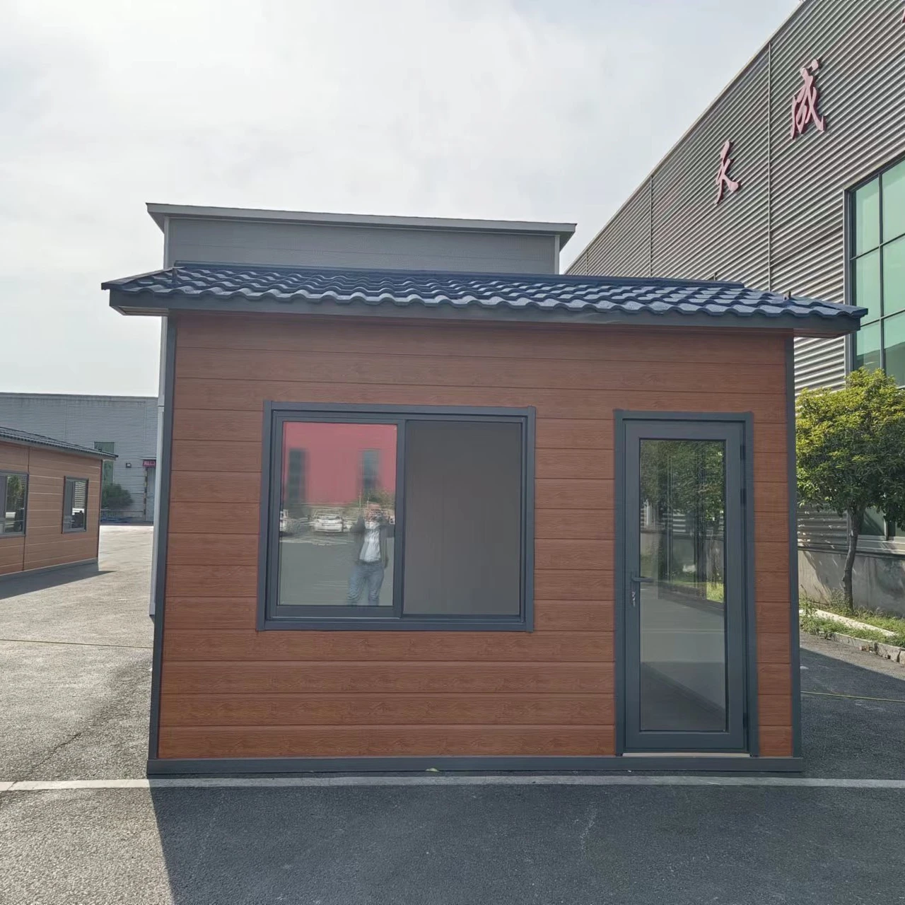 Индивидуальный модульный сборный дом для выходных стальной складной из Китая