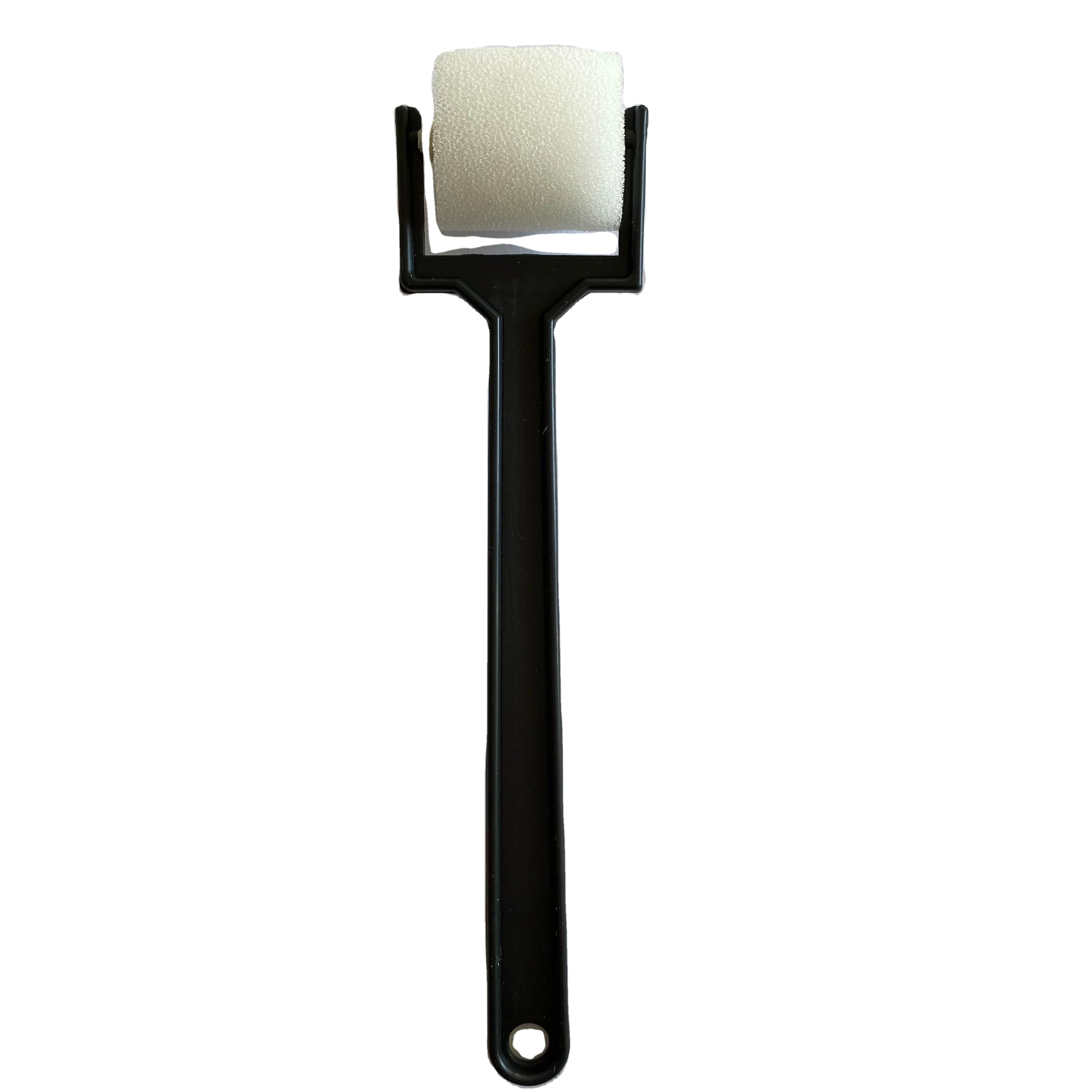 New Design Set Of Three White Sponges Long Handled Painting High Elasticity Sponge Brush