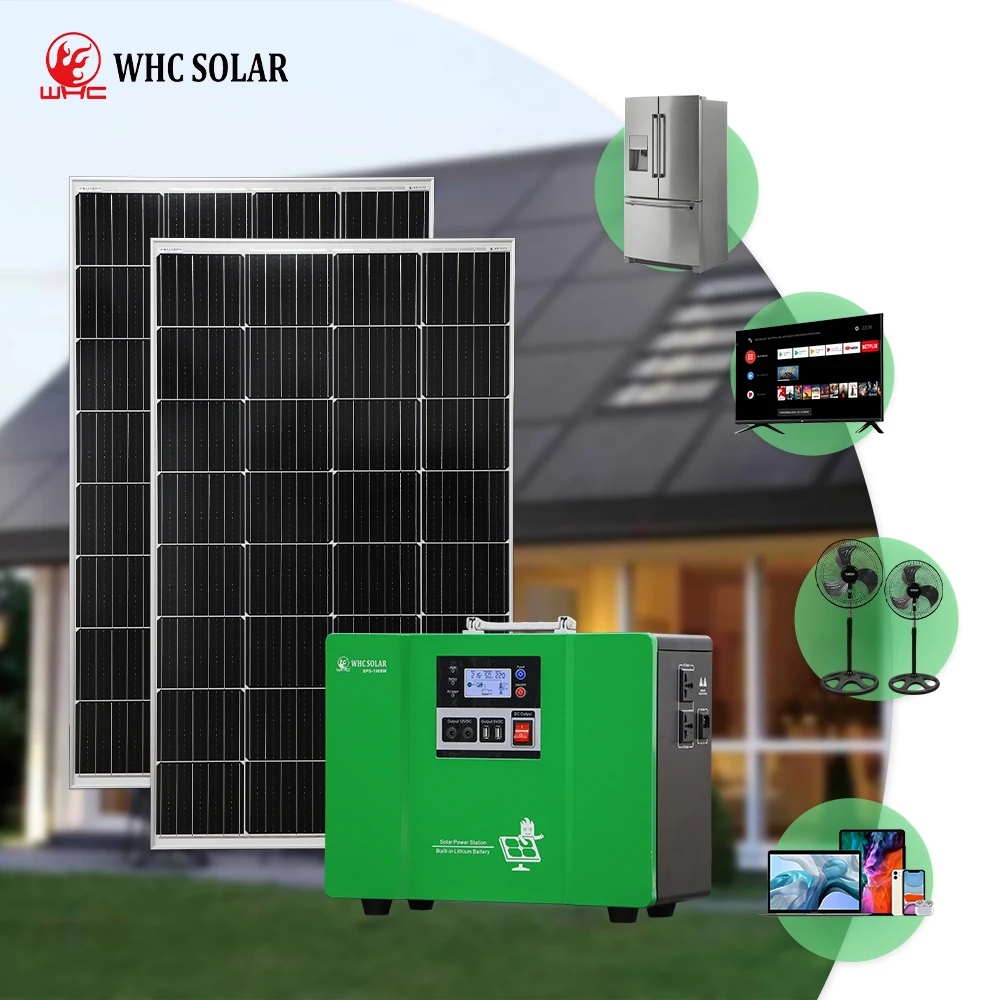 500W 1000W 2000W Portable All In One Solar Generator Solar Kits Solar Energy System For Home