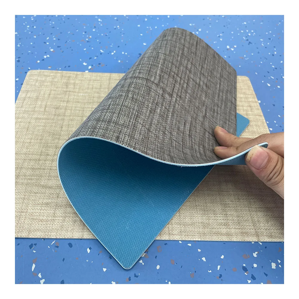 foam backing plastic floor mat roll linoleum commercial pvc heterogeneous vinyl flooring carpet in stock