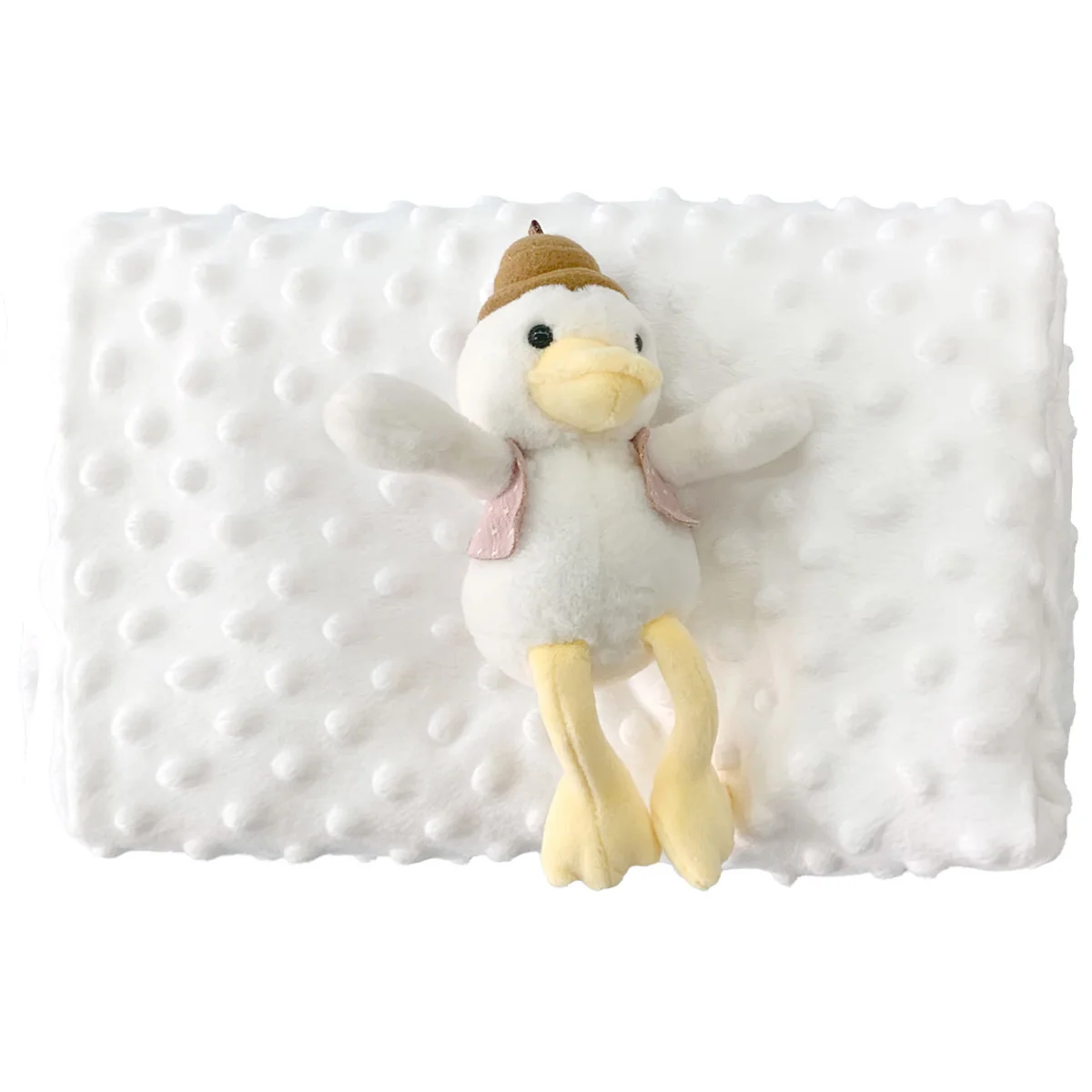 Genuine Modern Dinasor Newborn Baby Blanket Minky Dot Weighted