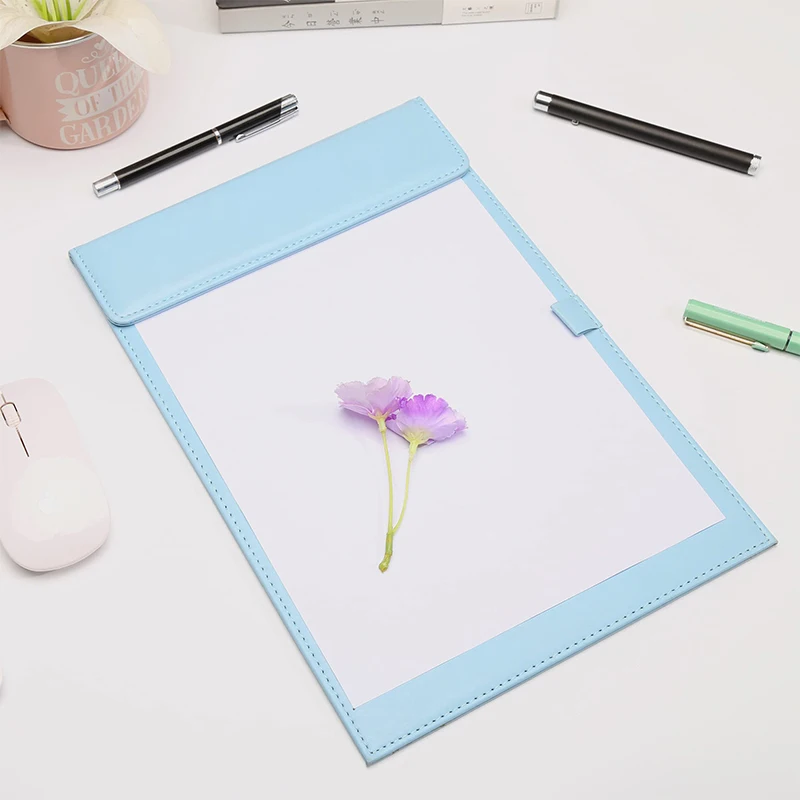 A5 Letter Menu cover Holder Restaurant Menu Folder cover with pen holder