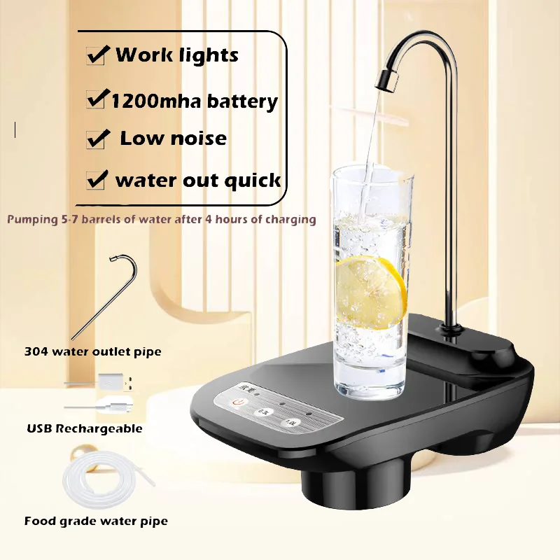 Household Multifunctional Automatic Barreled Electric Water Dispenser Quantitative Water Pump With Pallet Barreled Water