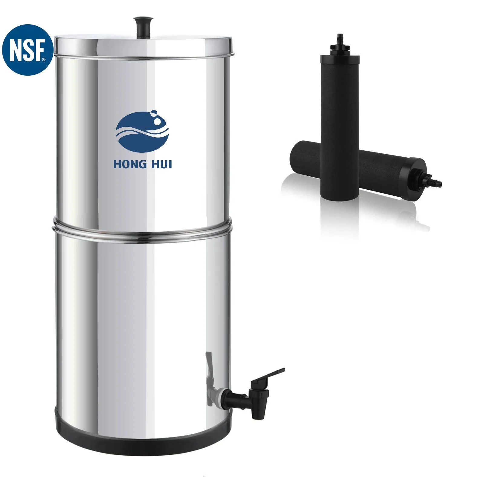 HONG HUI LT-2.25B NSF сертификат гравитационного фильтра для воды система очистки дома и на улице