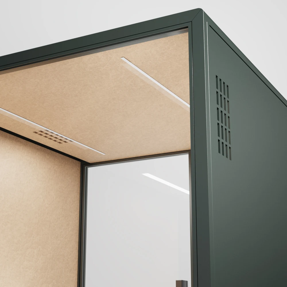 New Product Hot Sale High-Performance Modular Pod System Integrated Lighting Features Office Booth For Private Meetings
