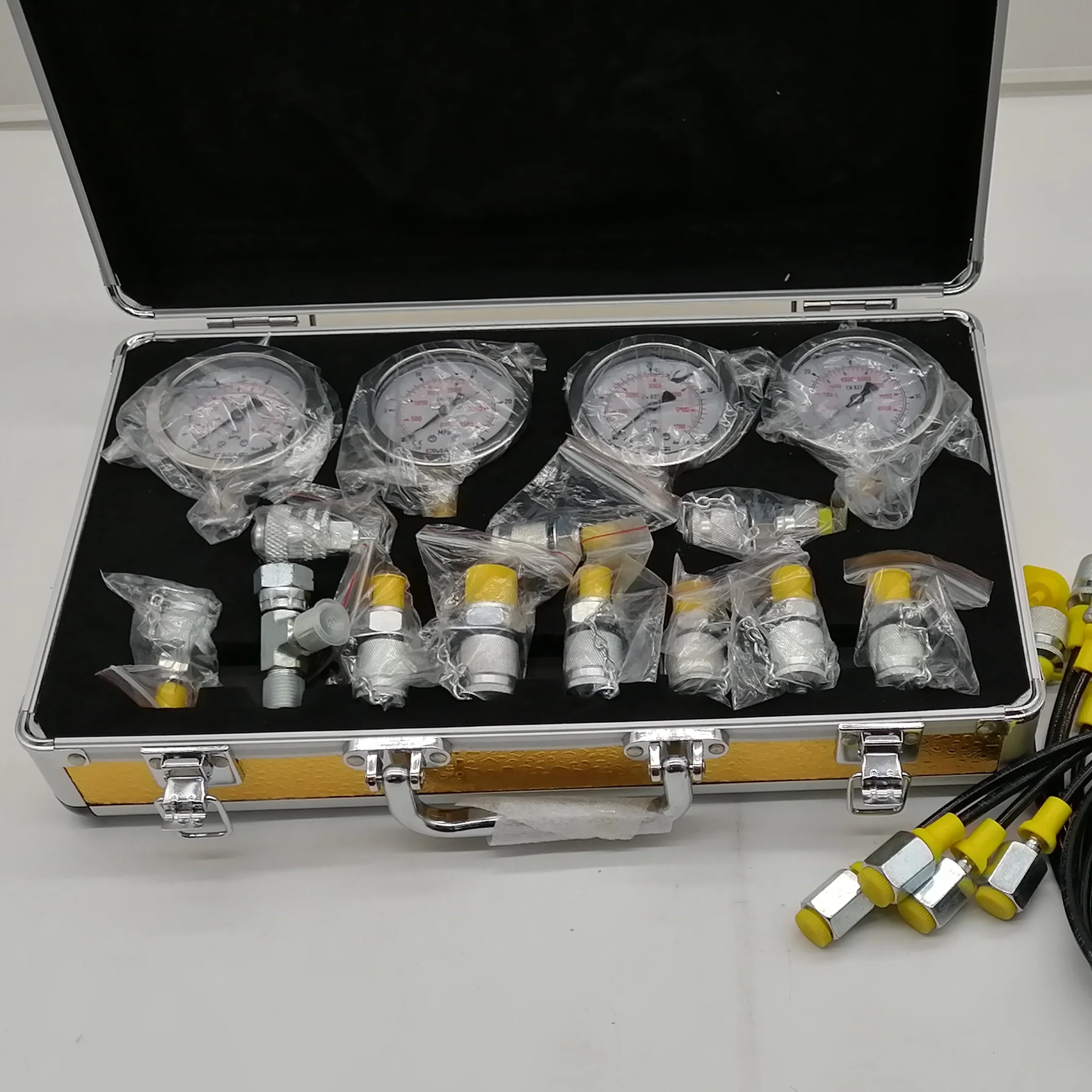 Hot Sell Hydraulic Gauge 0-25 MPa Pressure Test Table 0-3500 PSI
