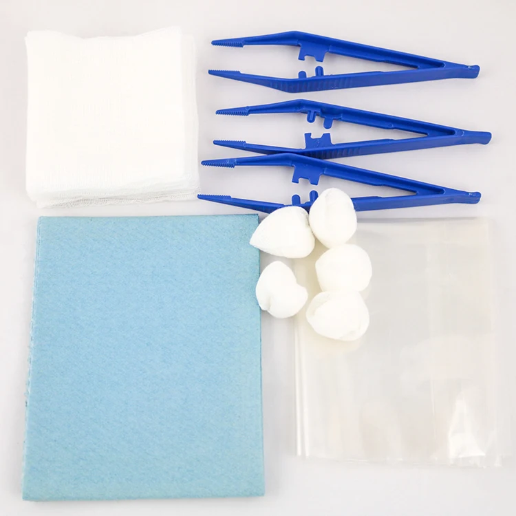 
Hospital Use Disposable Medical Sterile Basic Dressing Set for Wound Care 