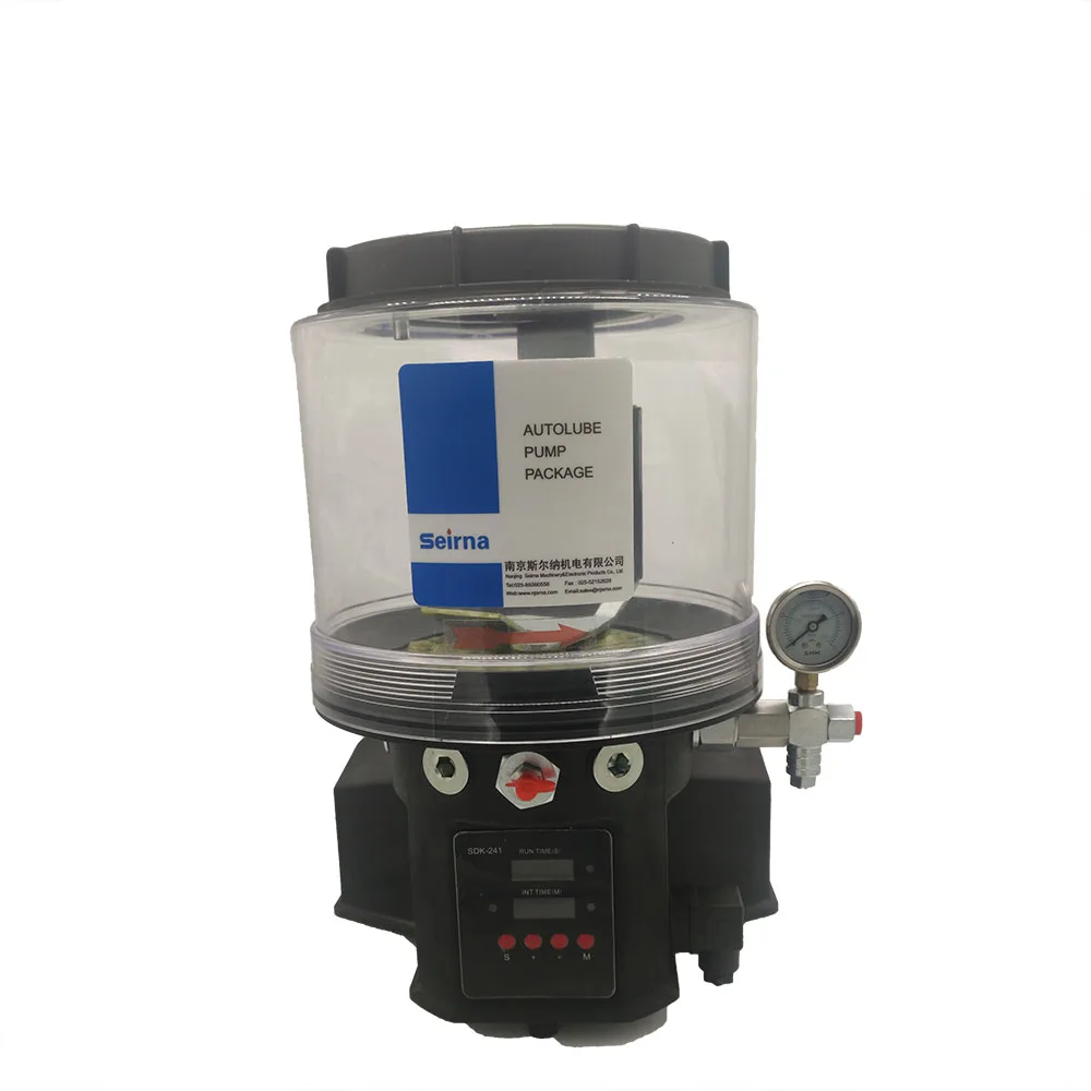 2/4L auto lubricating system concrete greases pump auto lubrication pump with controller