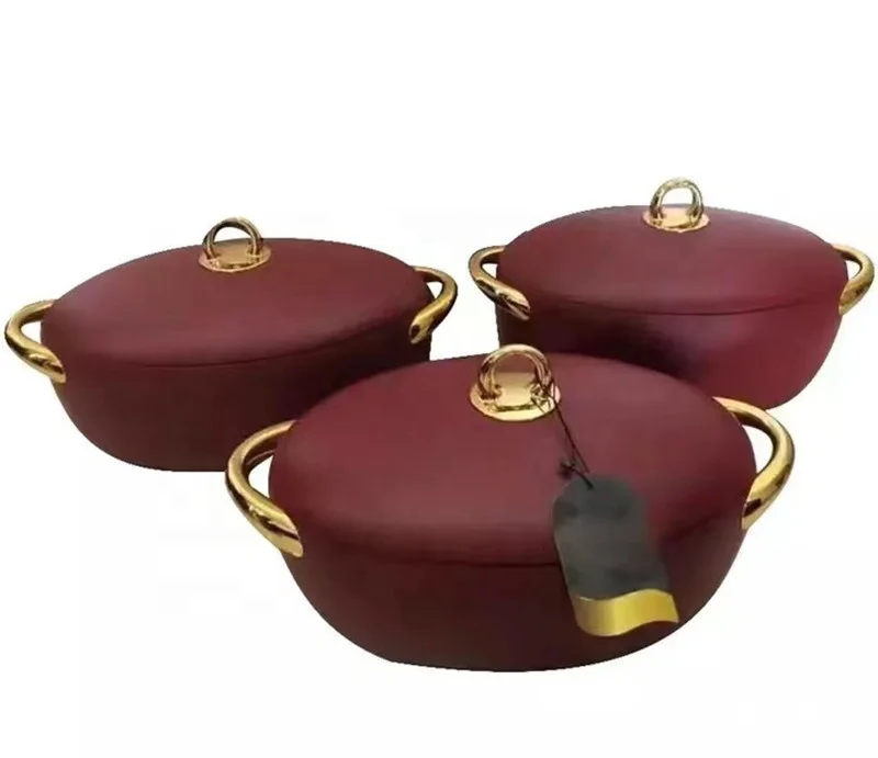 hot selling 3pcs pot ware egg shape thermal insulation food box 2L 2.5L 3L food keep warmer container lunch box