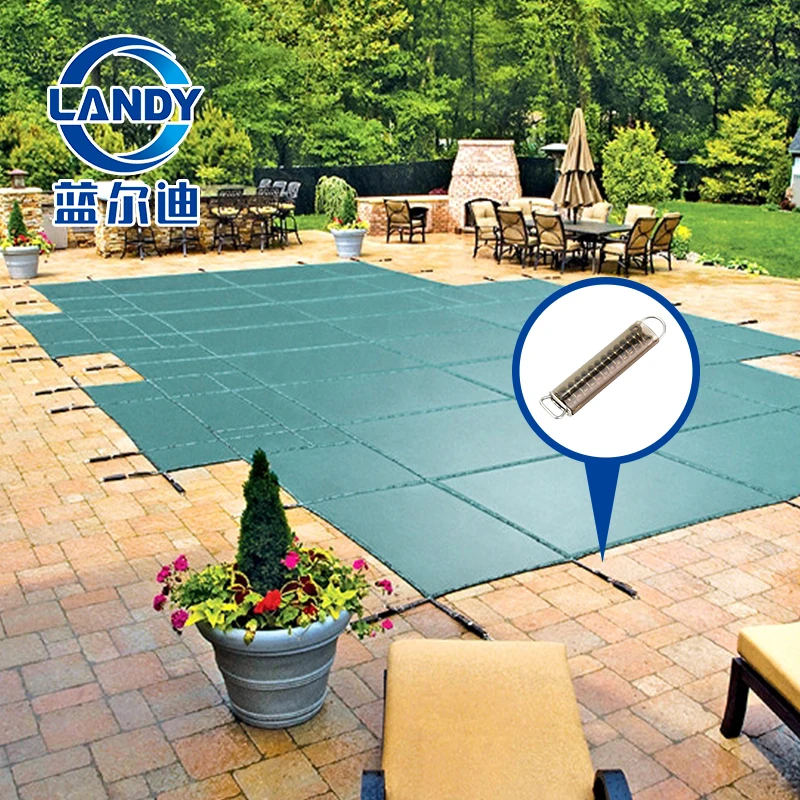 Safety Pool Security Filter Storage Mesh in Ground Pool Covers,safety Barriers Plastic Meshes Cover Custom Made LANDY