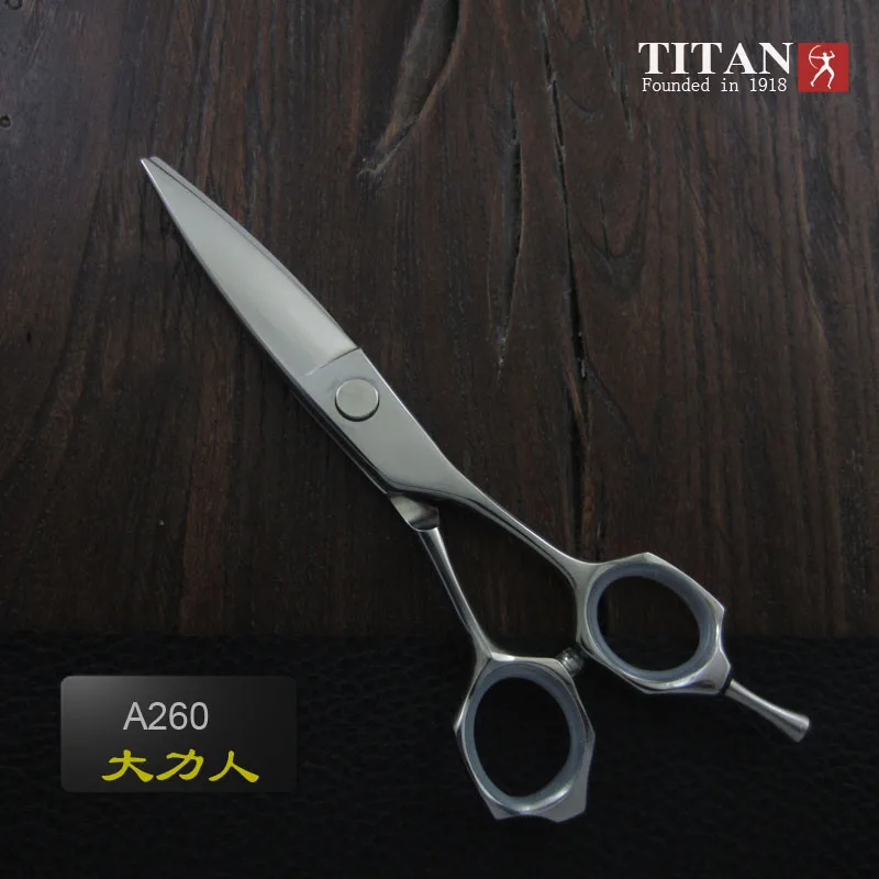 Titan Hair Cutting Scissors Set Colorful Hairdressing Salon  Kit Stainless Steel Professional Customized LOGO Scissors