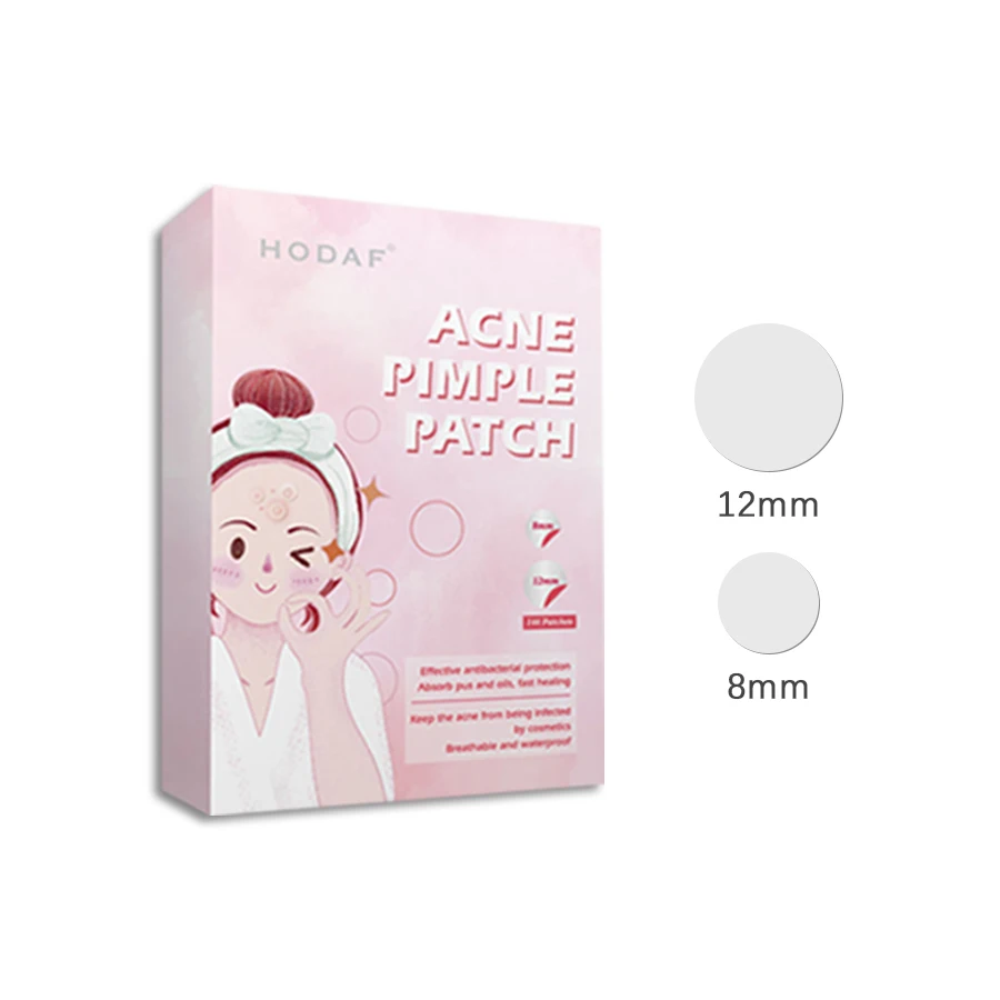 Invisible Tea Tree Oil Hydrocolloid Acne Pimple Patch with Tea Tree Oil, self Absorbing Patches for Acne Spot Treatment