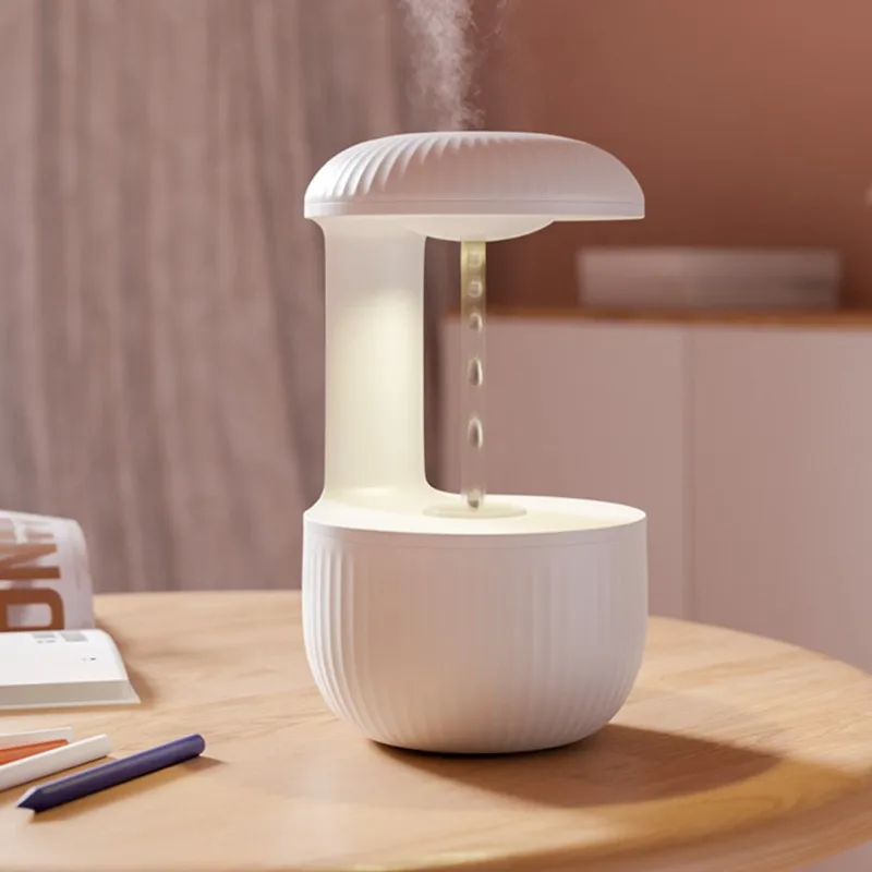 Anti Gravity Water Drop Aroma Diffuser Single Arm New Design Anti-Gravity Air Humidifier Yoga Diffuser