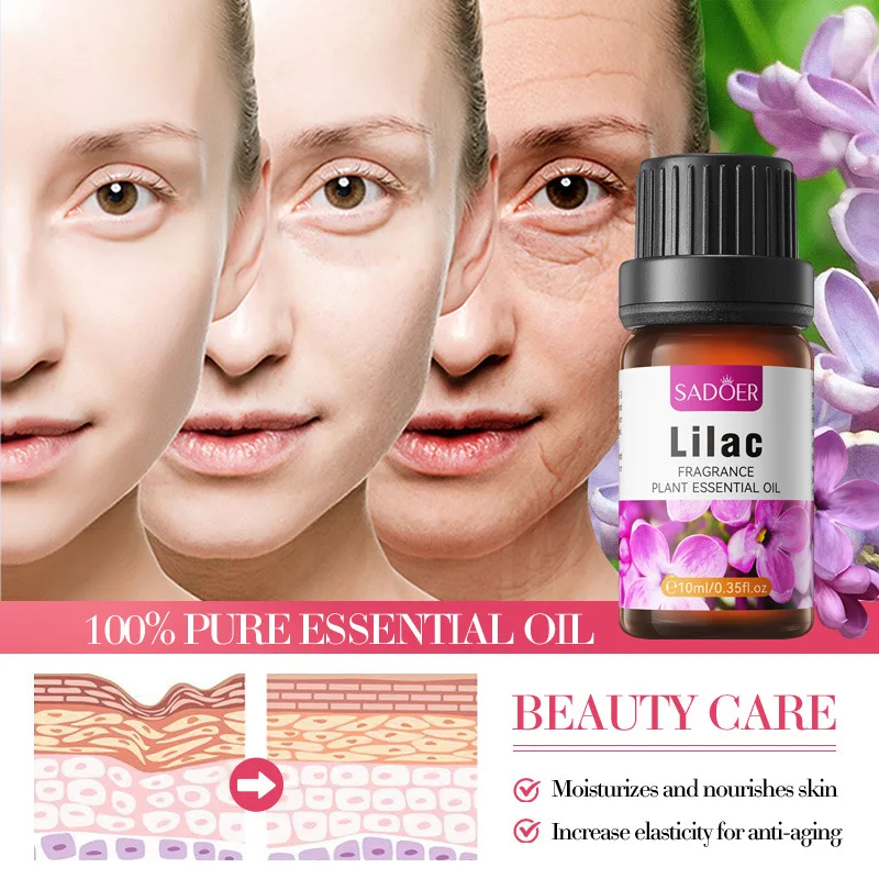 Hot Selling Moisturizing Skin and Body Universal Essence Fragrance Essential Oil Set