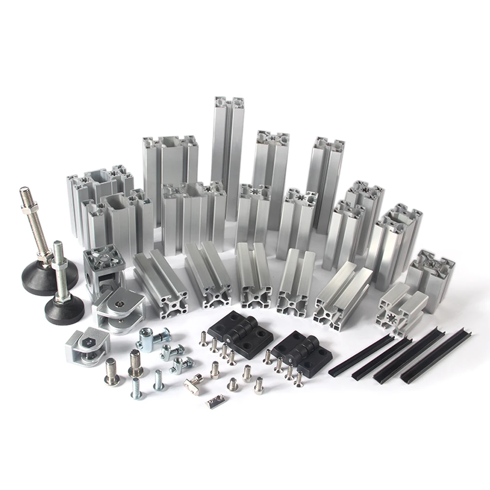 Т-образный каркас 50x100 мм слот алюминиевый экструзионный профиль листовой металл гайка M8