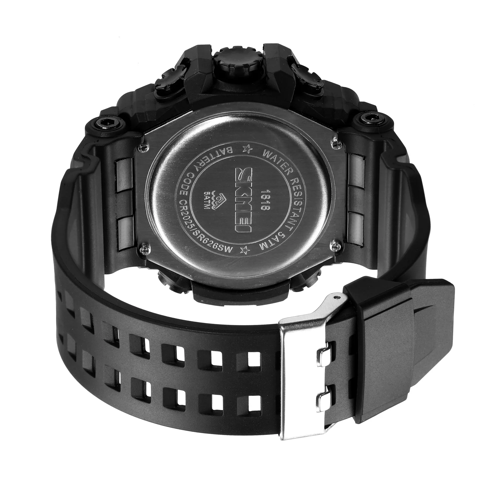 SKMEI 1818 quartz analog plastic waterproof watches men wrist sports