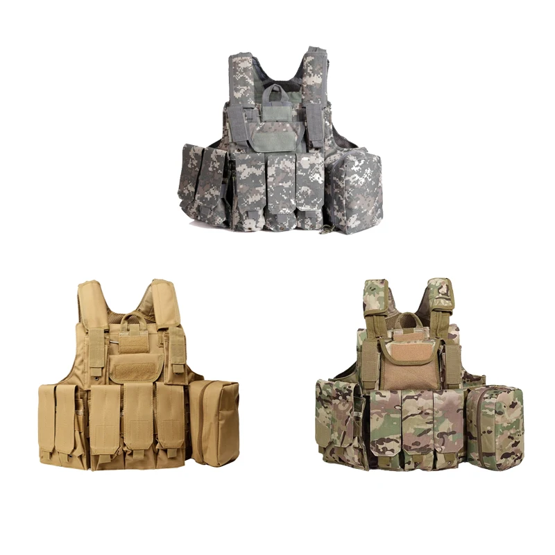 Wholesale Modular Plate Carrier Molle Tactical Vest Wear Resistant Outdoor Training Sports Vest