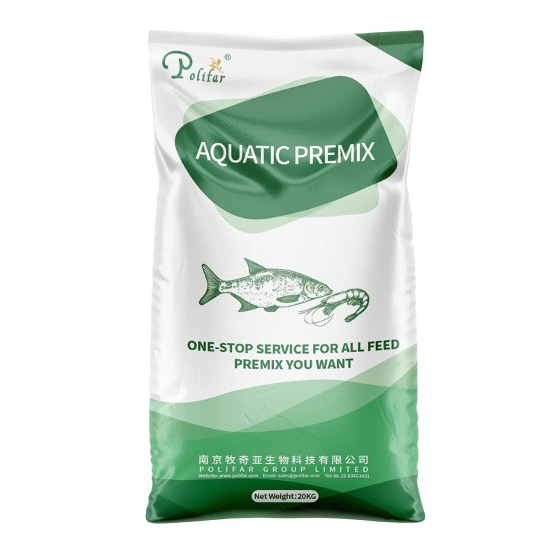 Aquatic compound premix for shrimp feed