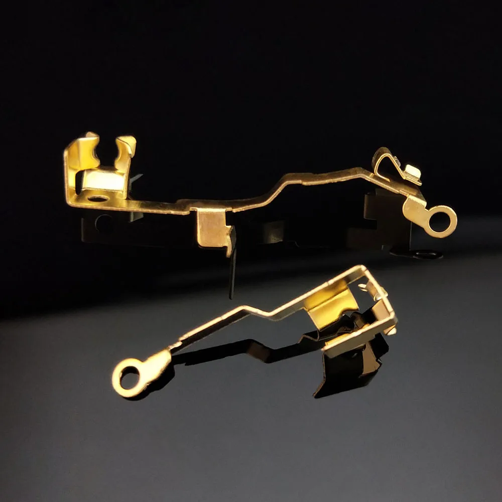 Электрические медные ФОСФОРНЫЕ бронзовые штамповочные детали для выключателя розетки металлические латунные штамповочные детали для разъема