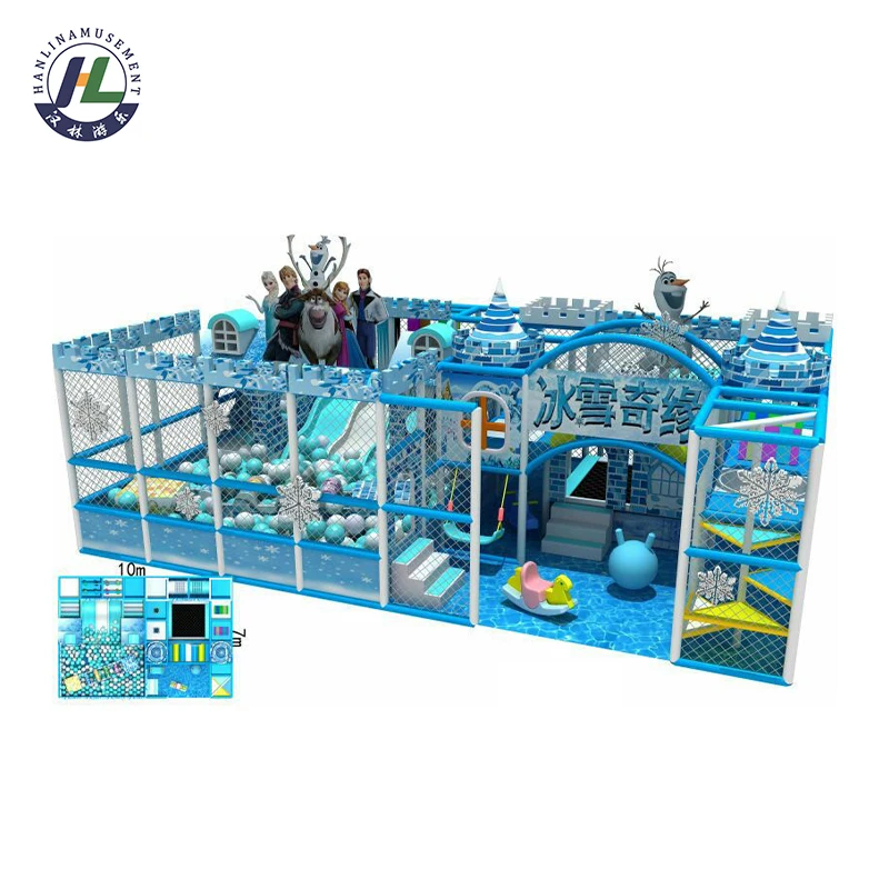 ice and snow theme kids commerical import china equipment play set indoor playground latest for kids children