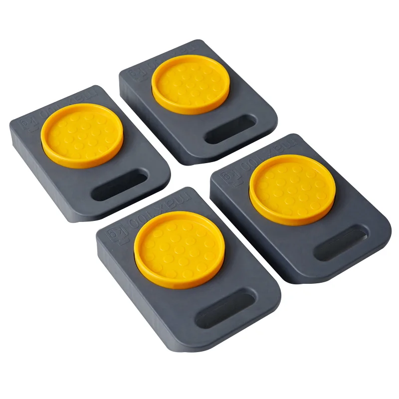 Factory Direct Sales Support OEM New Egg Yolk Mobile Moving Trolley 4 Pieces Refrigerator Mobile Roller Tool