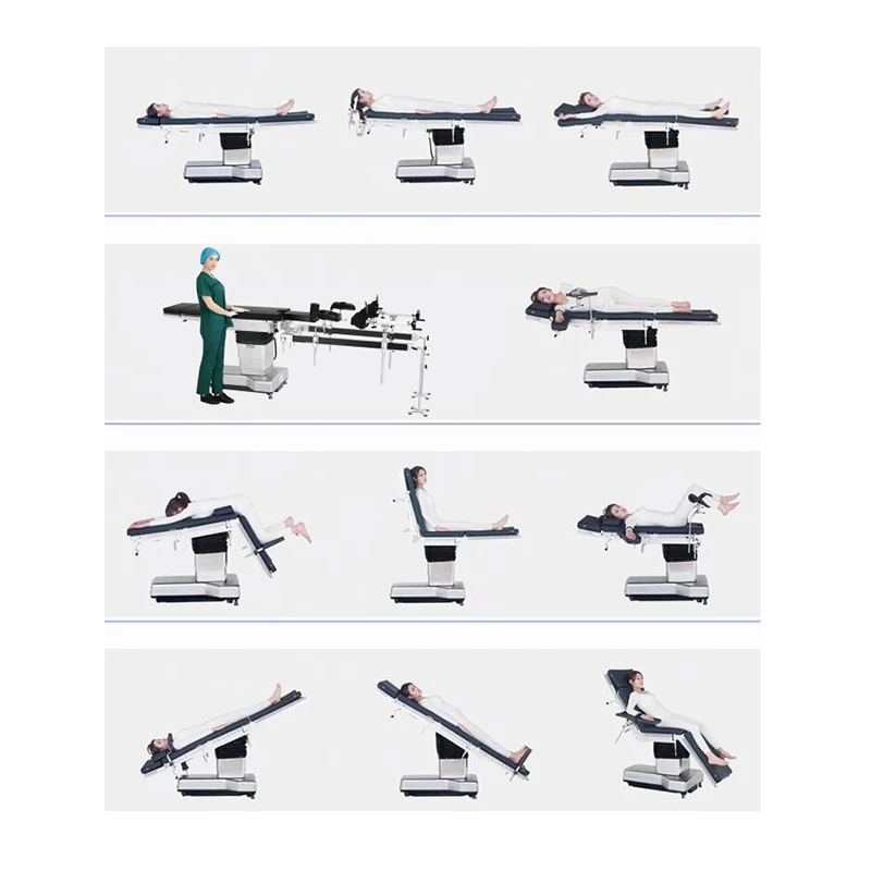 Hospital equipment multi purpose electrical medical surgical operating table