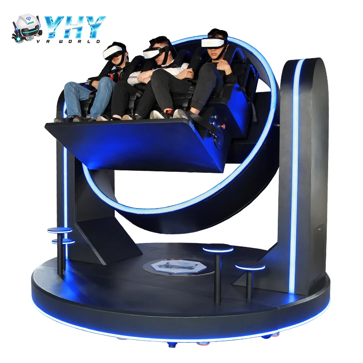 Shopping Mall YHY 9D Virtual Reality VR Games Cinema Machine Simulator Arcade 360 Rotation vr business