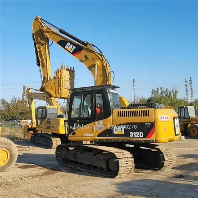 CAT 312 D Caterpillar Used Excavator Crawler Excavator Second Hand Japan Engine CAT 312D