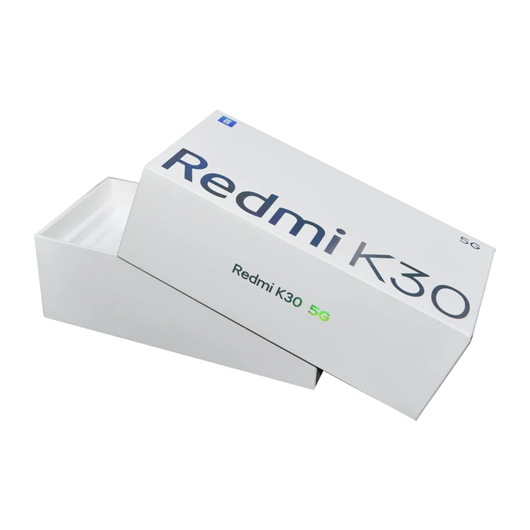 simple design luxury white color empty generic paper phone packing box hard cardboard packing box for cell phone gift box