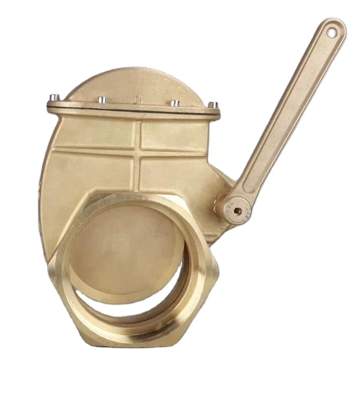 4 inch 6 inch brass lever valve quick open NPT fast open brass gate valve for truck