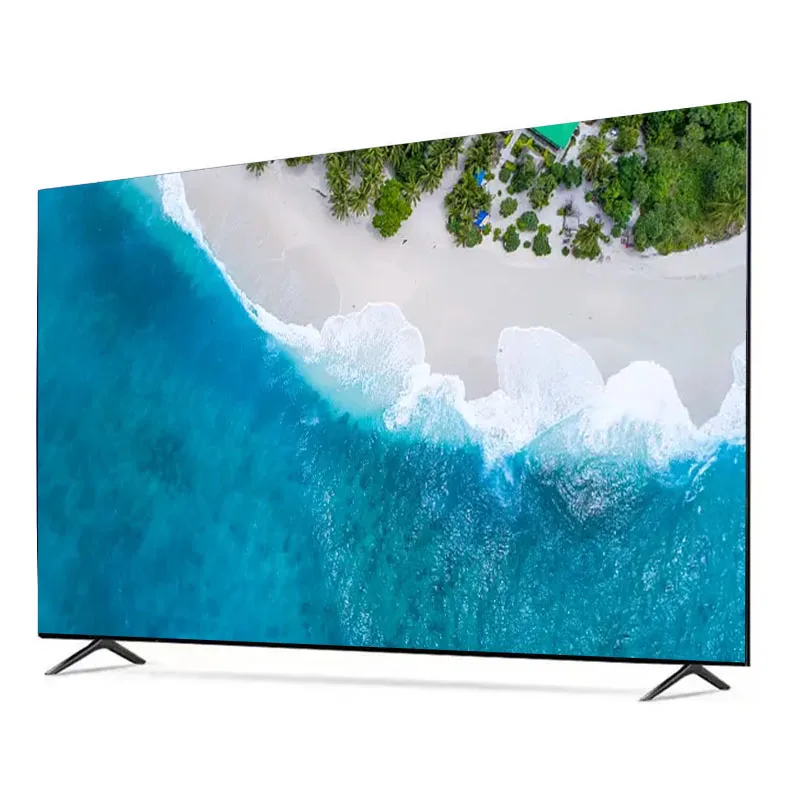Modern 65 inch Uhd Flat Screen Tvs Android LED LCD TV For Company Meeting