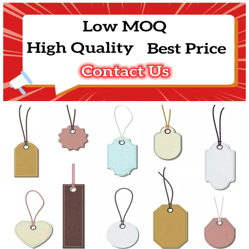 Best Price Custom seed paper price tags Hang Tags Custom Hanging Label Seed Paper Hang Tags With Logo