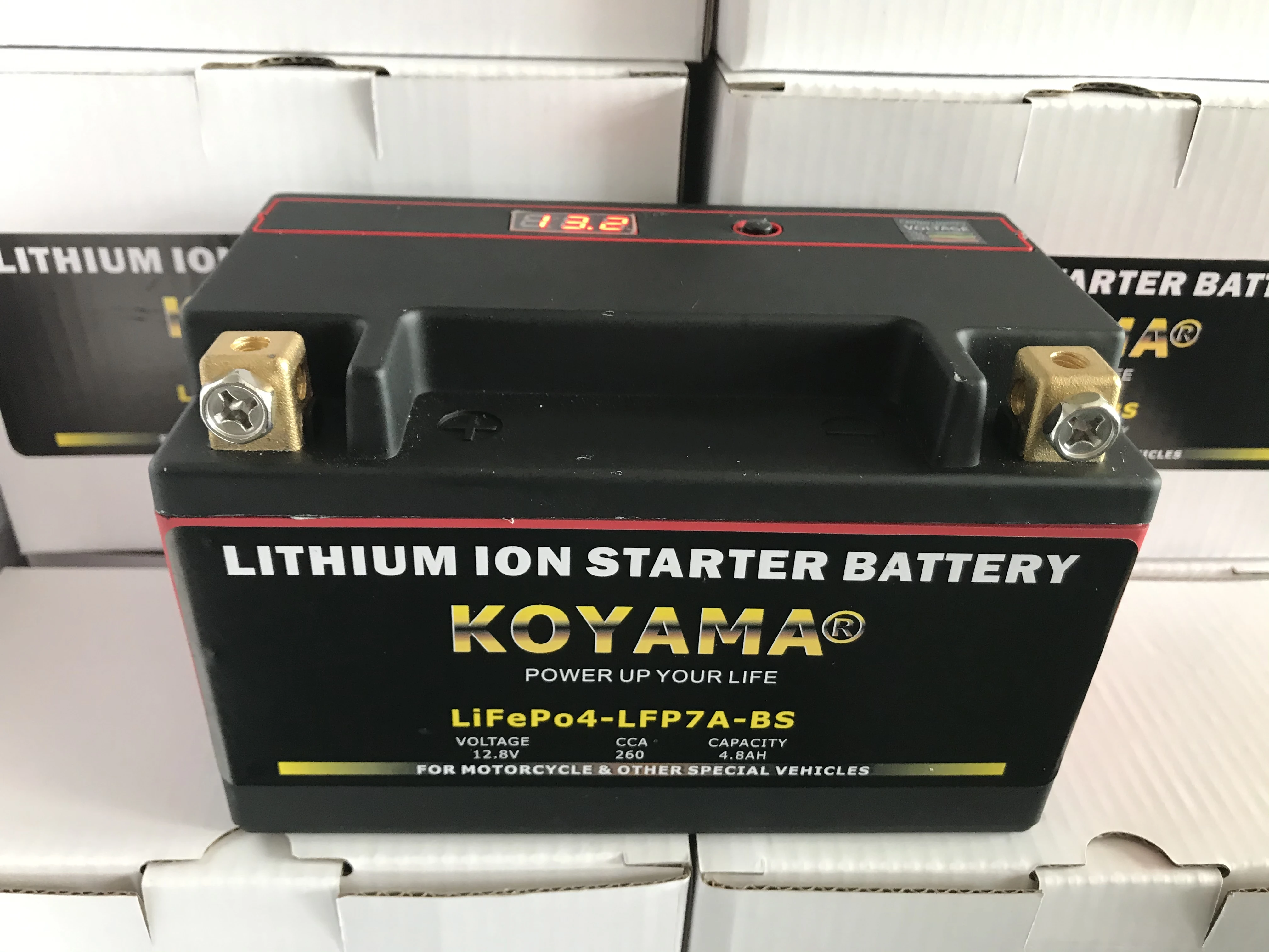  Lifepo4 аккумуляторная батарея мотоцикла LFP9-BS/YTX9-BS мотоцикл стартерные