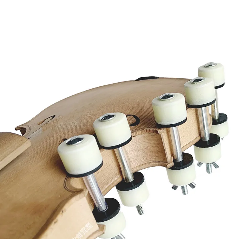 The violin maker accessories tools to make holding clips for the instrument
