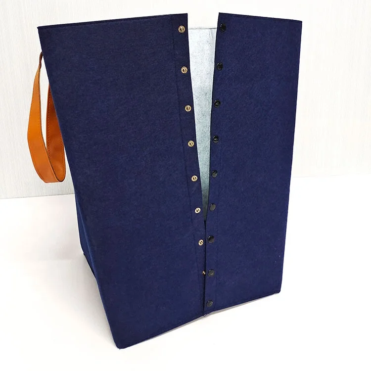 
Индивидуальные прямоугольные большие складные Складные войлочные мешки и корзины для белья 