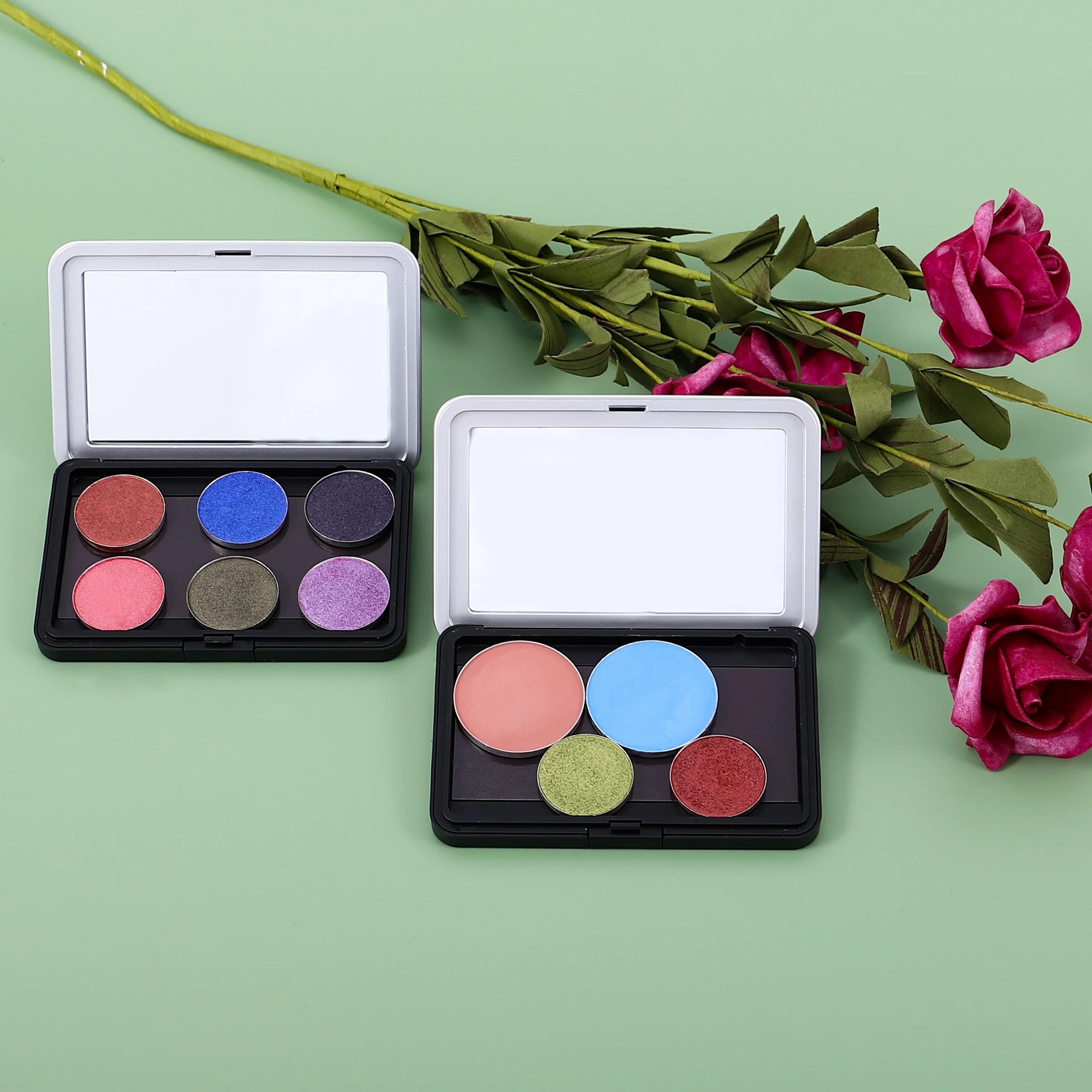 Professional makeup create your own brand maquillaje cassette tape eyeshadow 5 pan eyeshadow palette