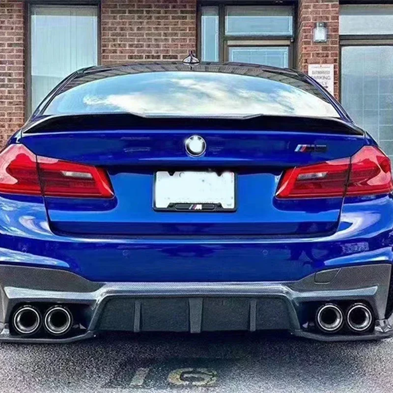 Для BMW 5 Series G30 G38 F90 M5 520i 530i 540i M550i Pro Style задний багажник спойлер на крышу с кузовом комплект для стайлинга автомобиля аксессуары