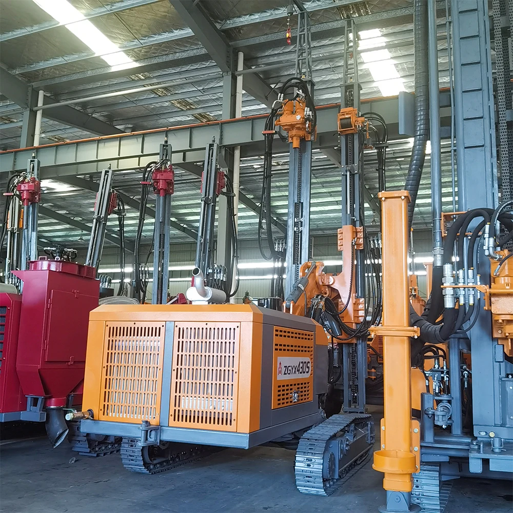 30depth ZGYX 430S Separated Drill Rigs with full function design for construction mining