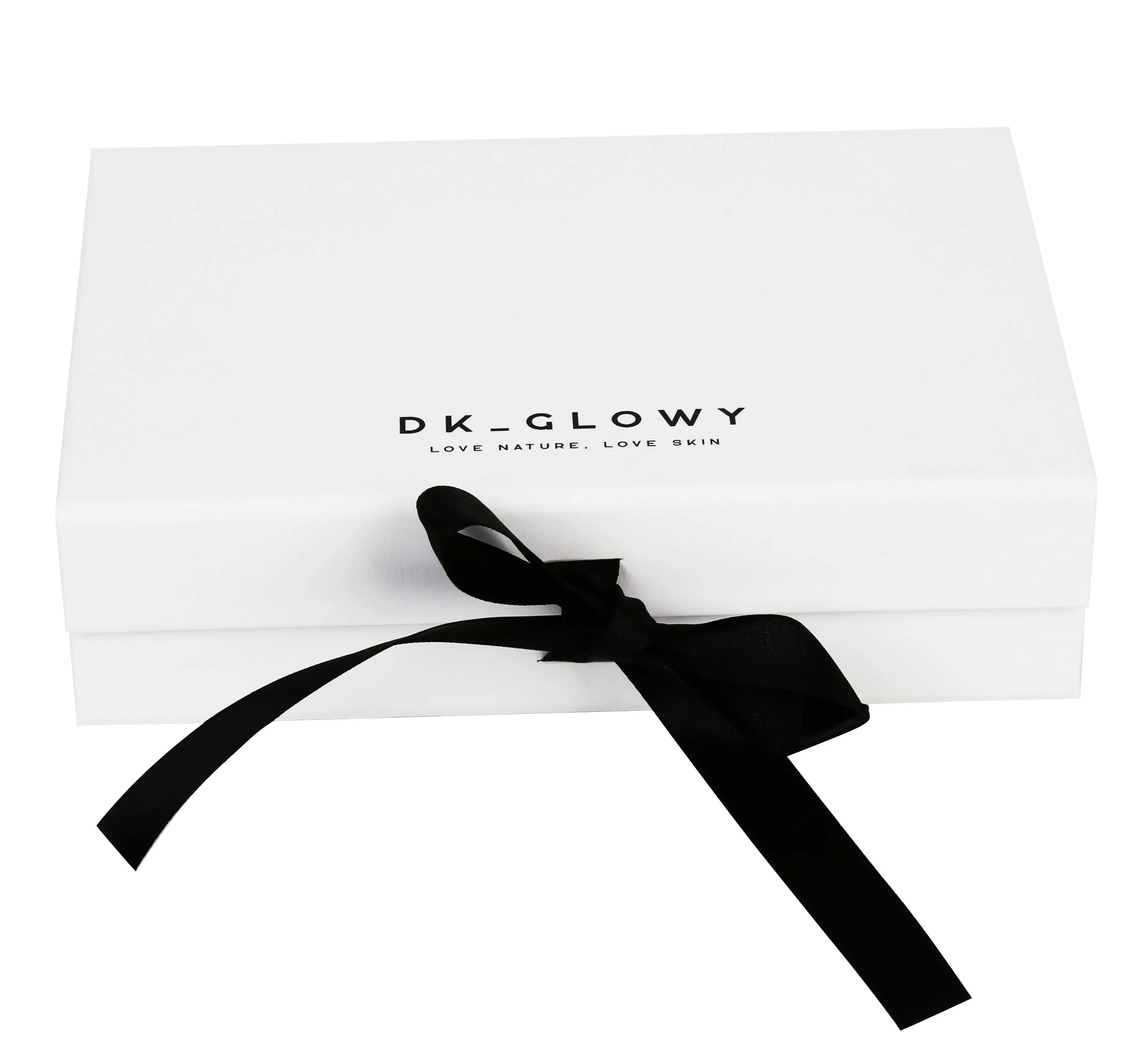 Luxury custom cardboard box magnetic closure box A6 foldable gift box with ribbon