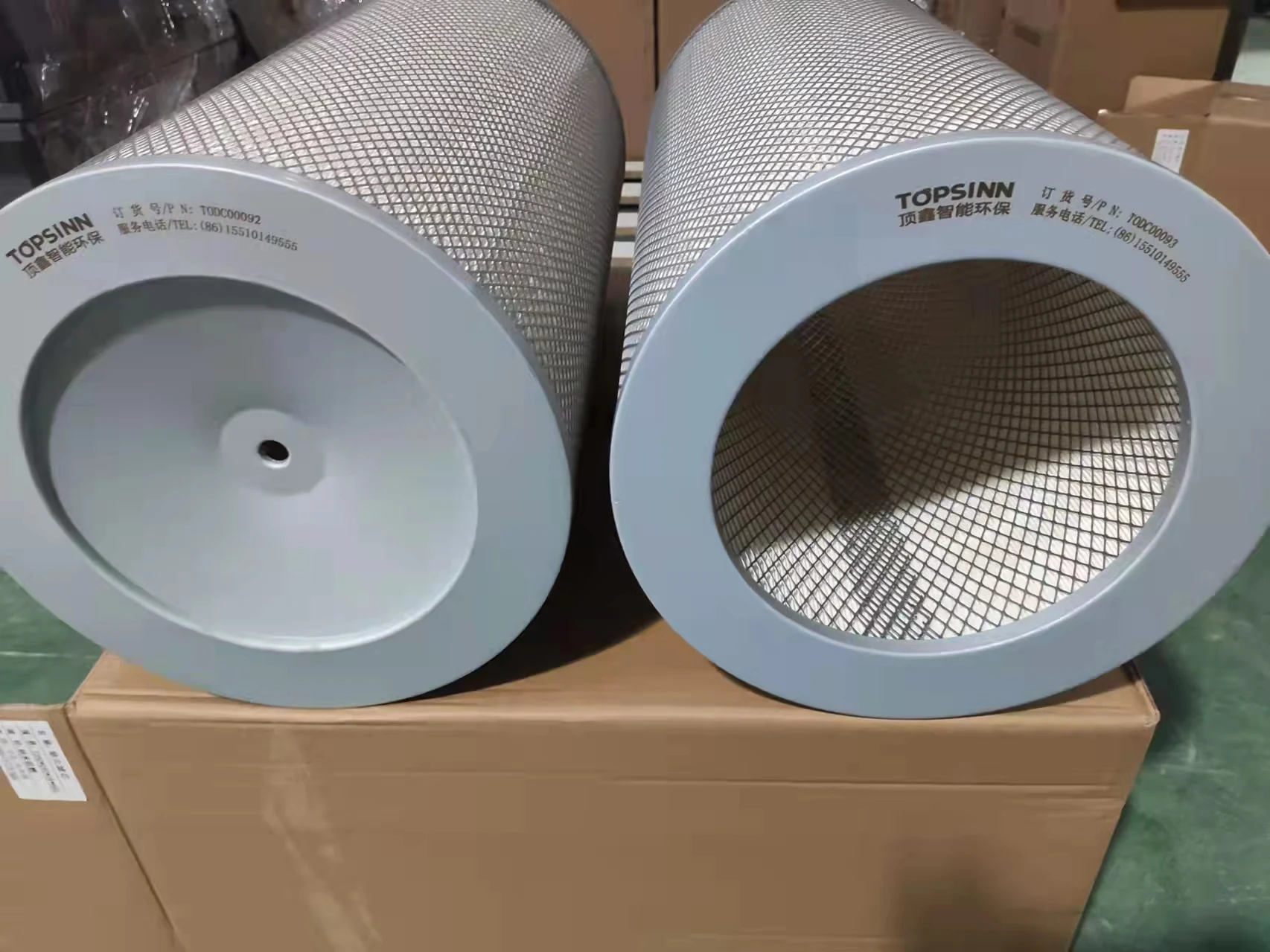 TOPSINN One or Two suction arms automatic Welding Fume Dust Collector