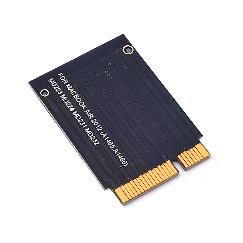 M.2 Key B+M SATA SSD 24Pin adapter Card Compatible for SSD of 2012 Year Mac Air (Only Fit 2280 M.2)