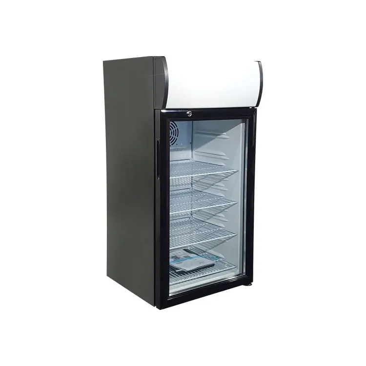 Meisda SC80B 80liter best sale cheap price glass door  refrigerator for energy drink company