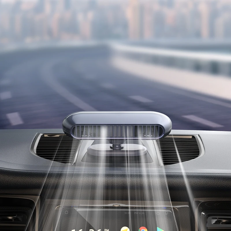 Перезаряжаемый плоский Автомобильный USB-вентилятор автомобильный беспроводной мини-вентилятор оригинальный