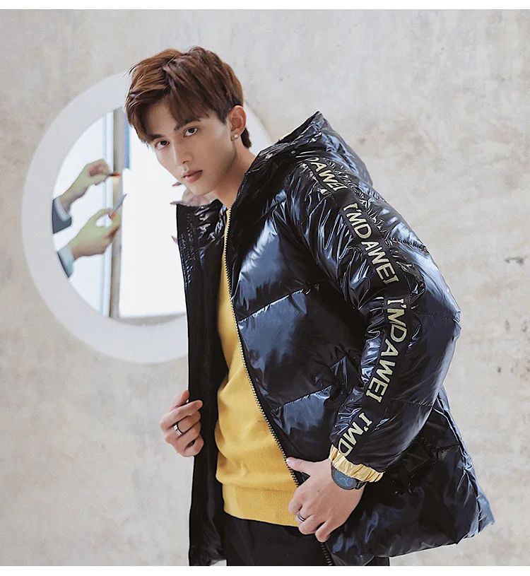 
puffer jacket for men winter down jacket hooded mens jackets&coats 