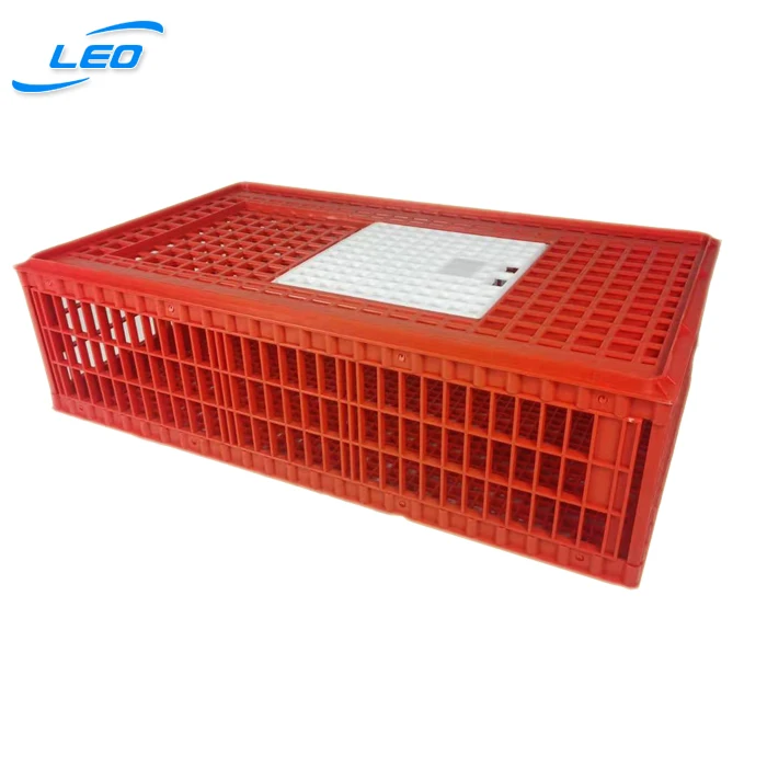2021 new arrival big size plastic crate for chicken poultry chicken transport crate with high quality